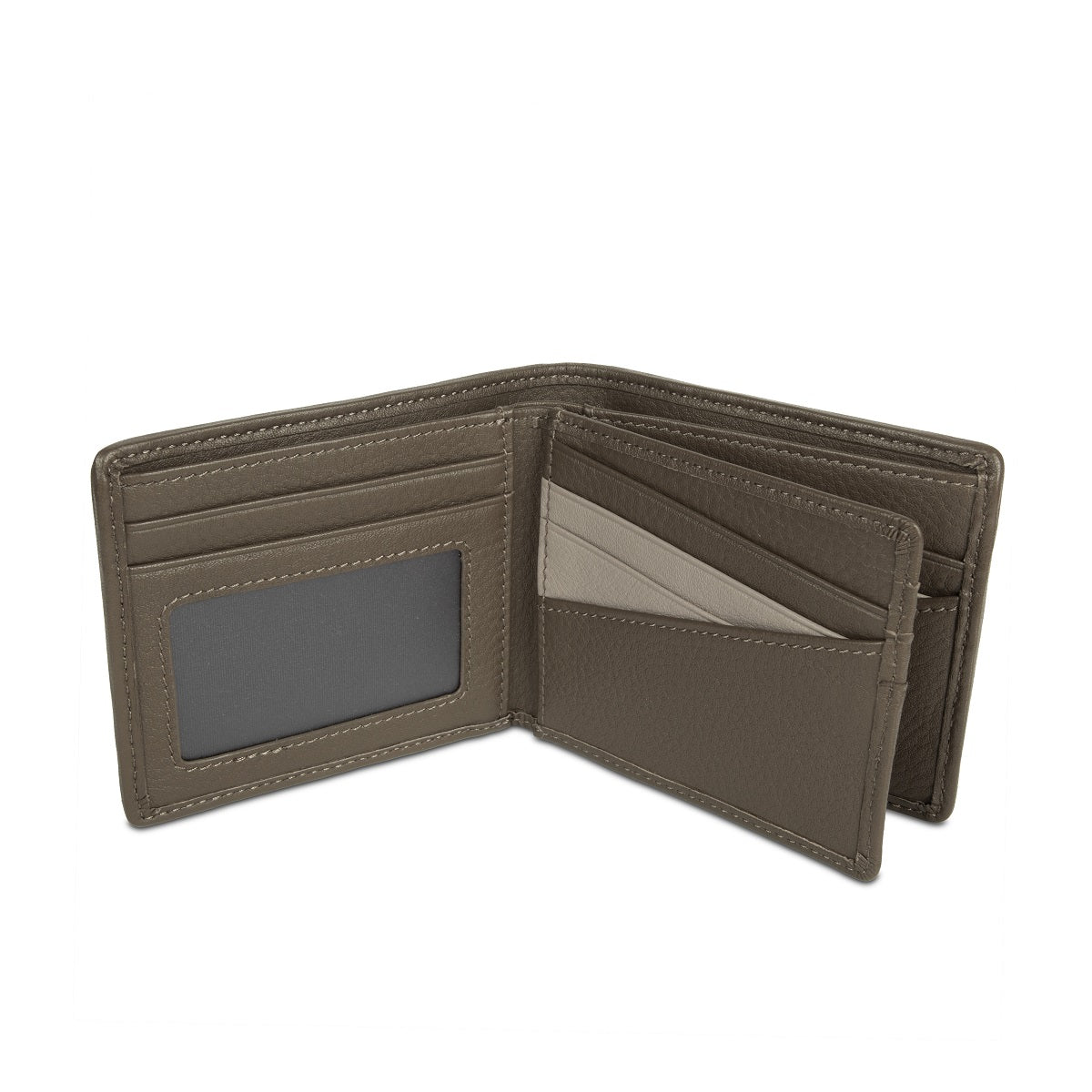 Grayson Leather Bi-fold Wallet with Extra Flap (RFID)