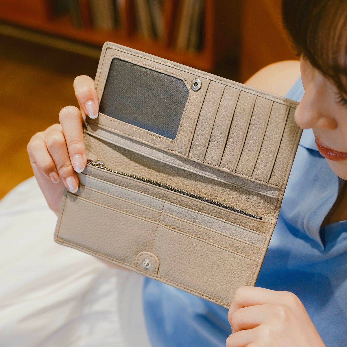 Emerson Long Leather Wallet